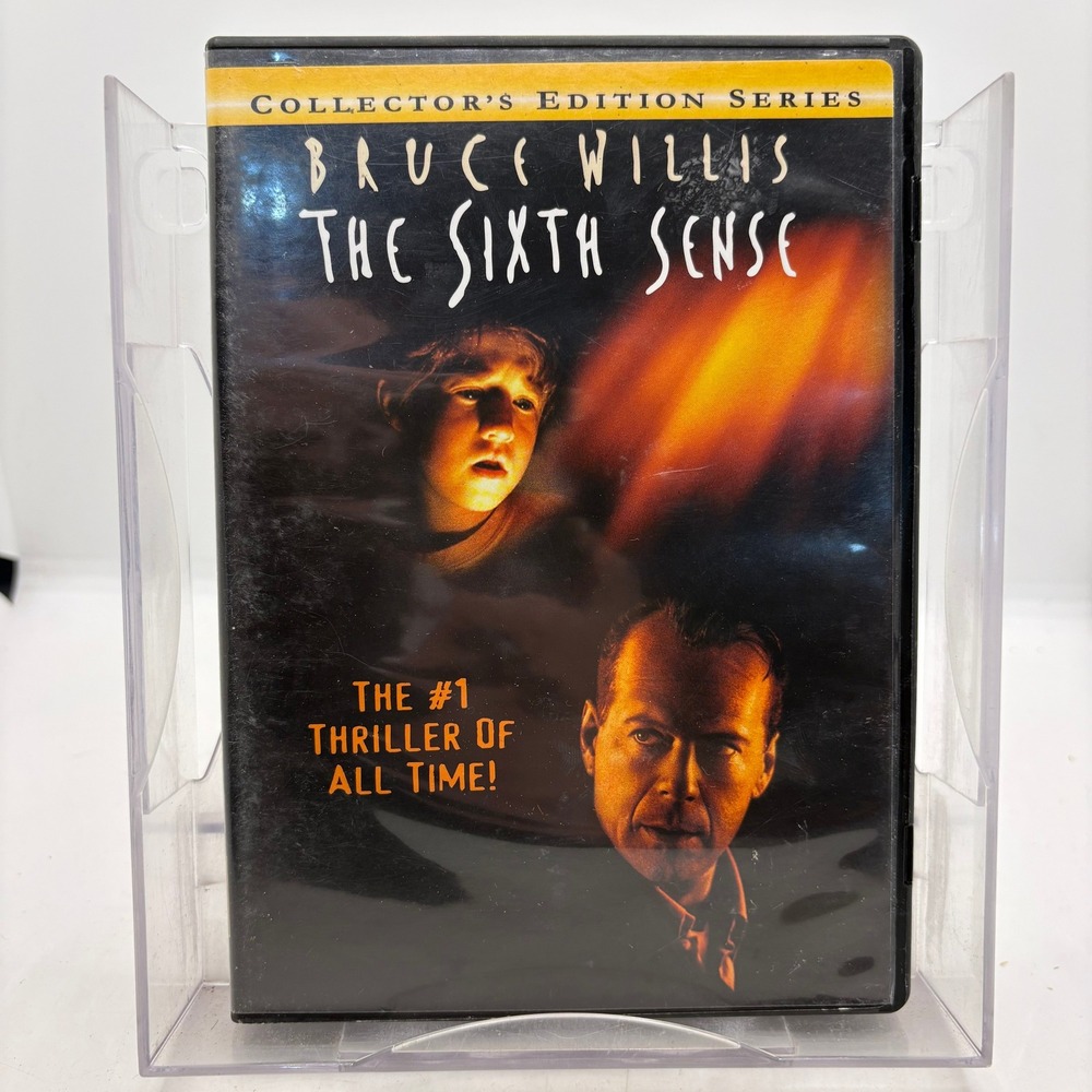The Sixth Sense DVD Bruce Willis Collector's Edition Series Thriller Movie 1999